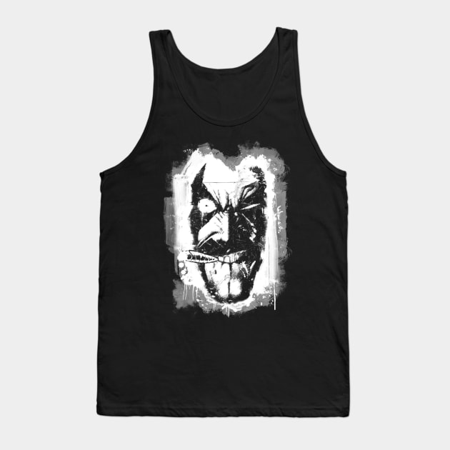 Lobo (w/ Grunge Background) Tank Top by enfuego360